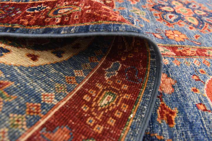 5' 8 x 8' 1 Hand Knotted Ariana Ziegler Rug