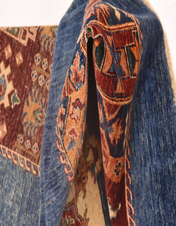 Detail image of 5' 7 x 8'  Hand Knotted Ariana Ziegler Rug