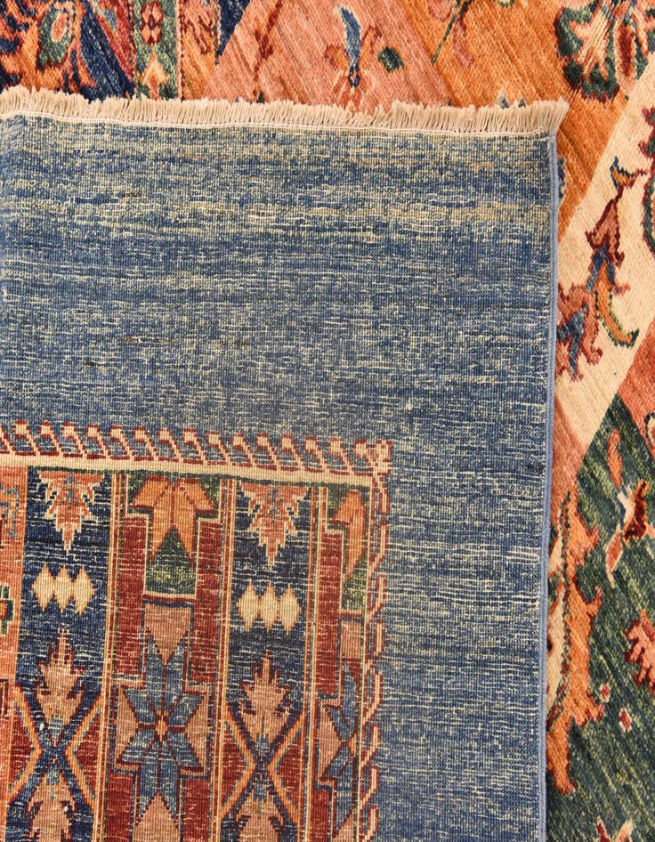 Detail image of 5' 7 x 8'  Hand Knotted Ariana Ziegler Rug