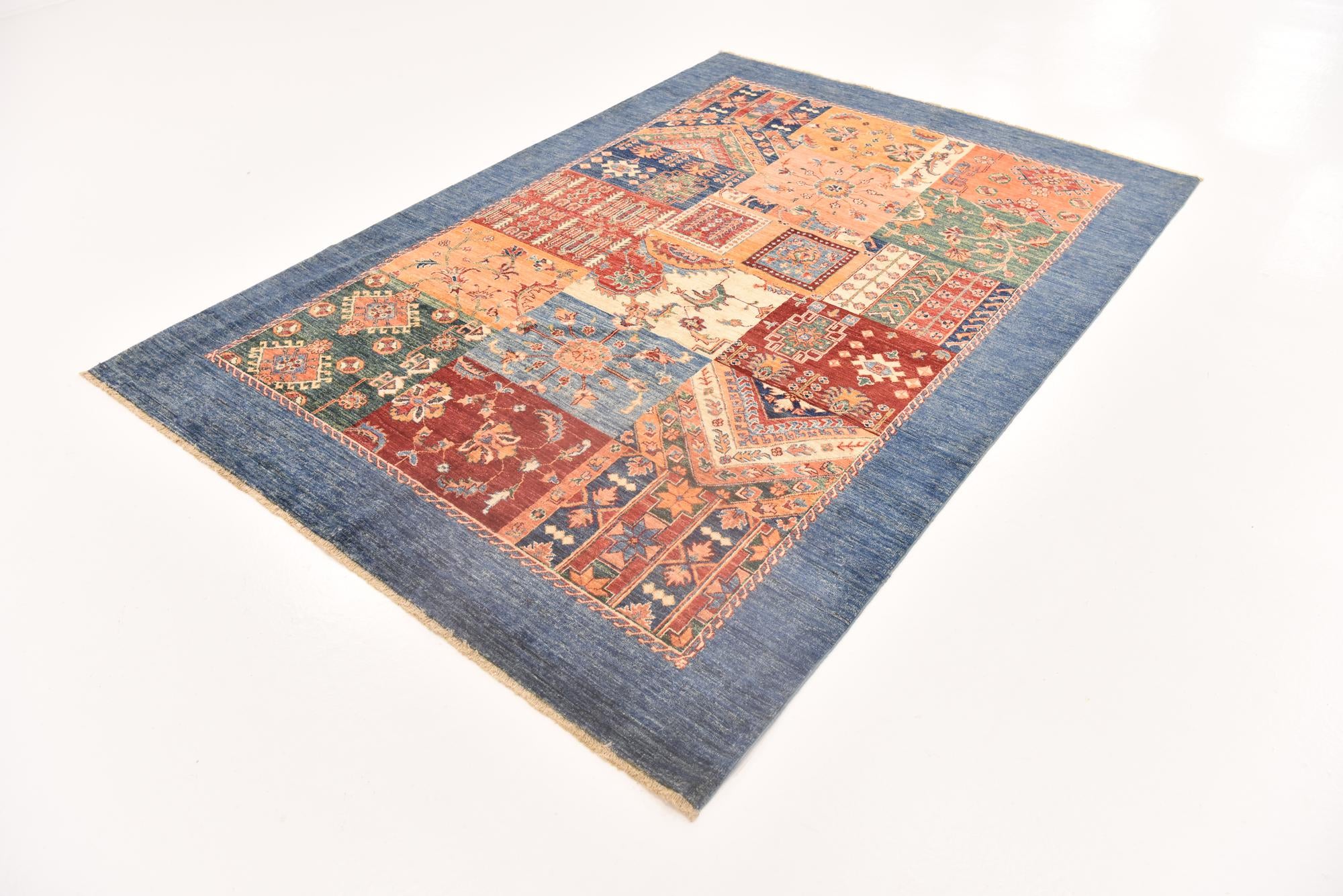 5' 7 x 8' Hand Knotted Ariana Ziegler Rug