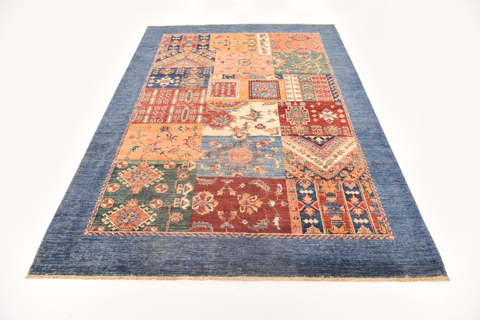 5' 7 x 8' Hand Knotted Ariana Ziegler Rug
