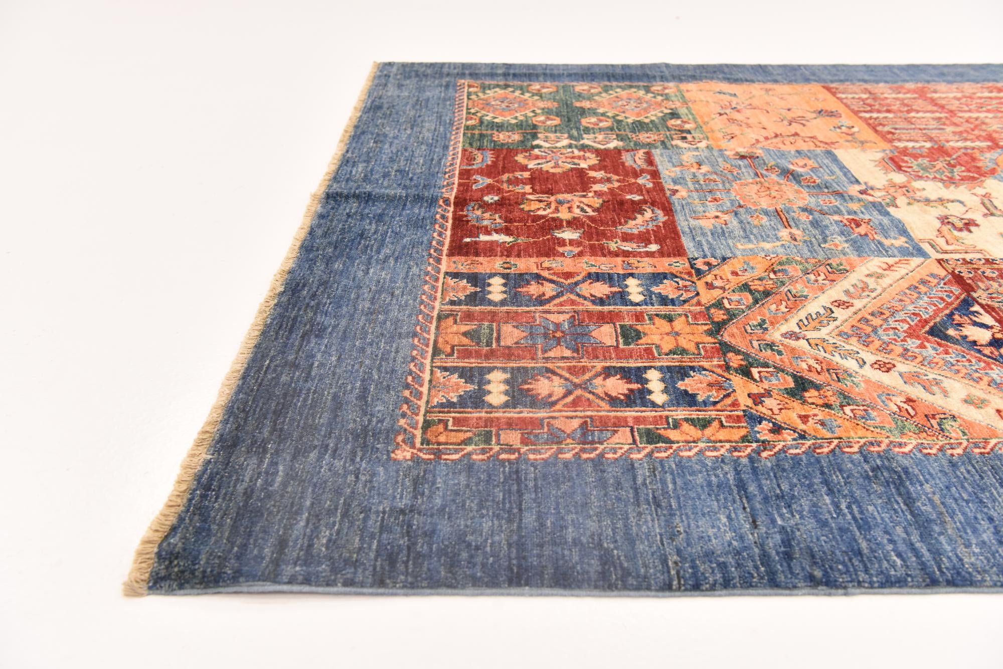 5' 7 x 8' Hand Knotted Ariana Ziegler Rug