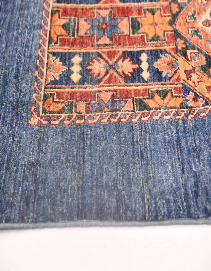 Detail image of 5' 7 x 8'  Hand Knotted Ariana Ziegler Rug