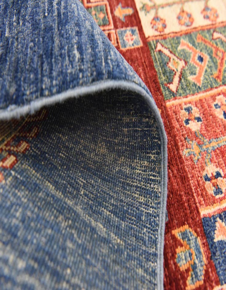 Detail image of 5' 7 x 8'  Hand Knotted Ariana Ziegler Rug