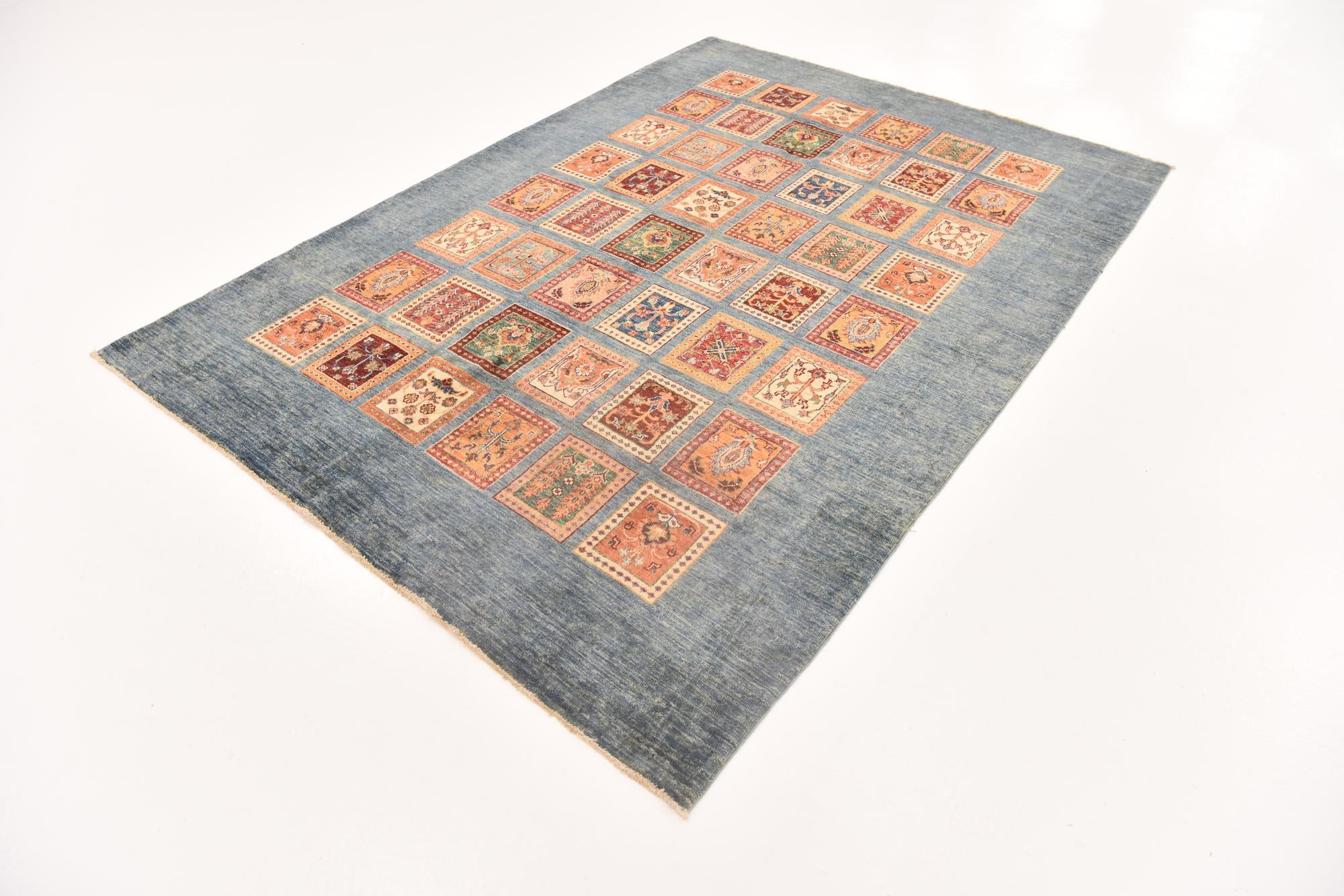 5' 9 x 8' 1 Hand Knotted Ariana Ziegler Rug