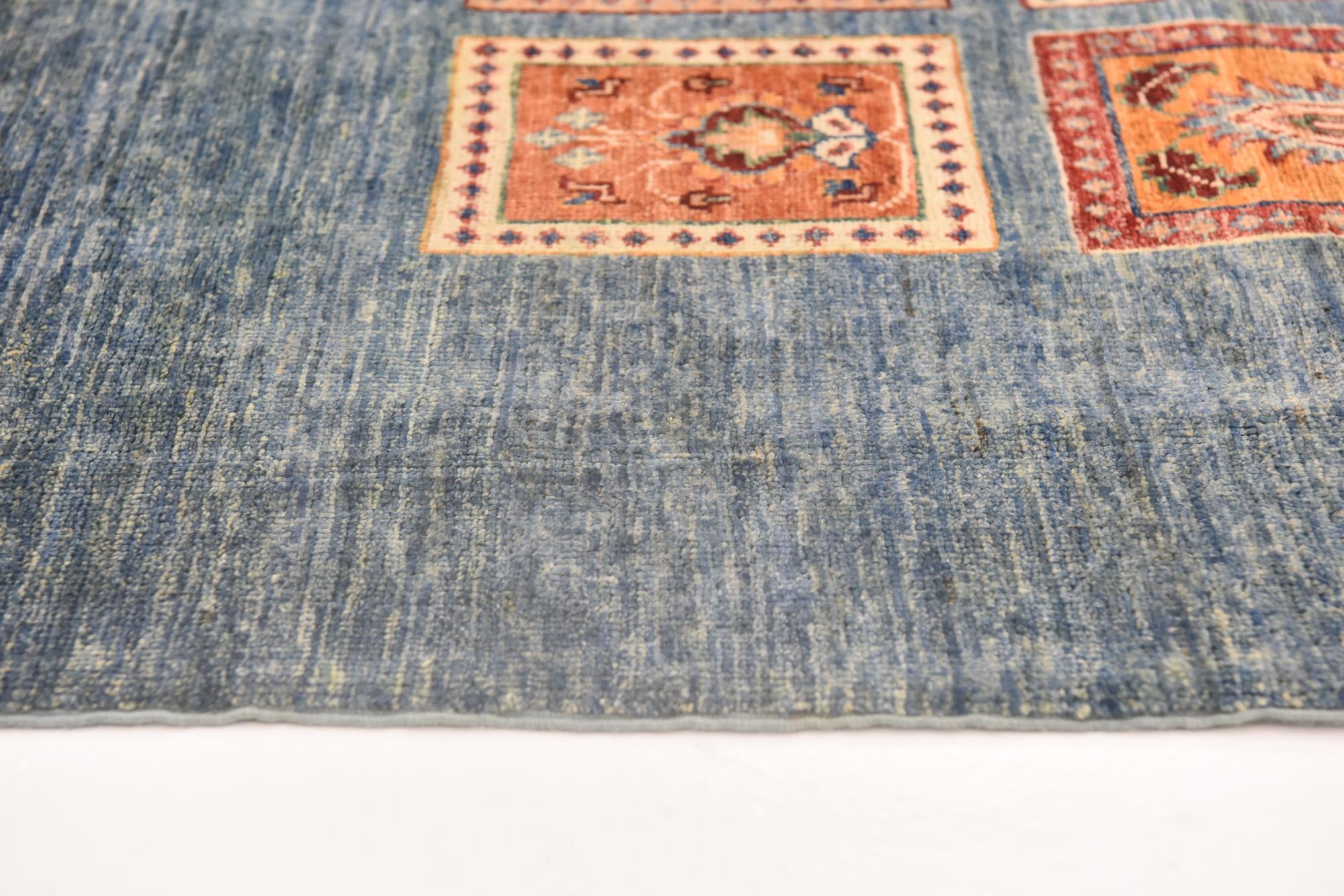 5' 9 x 8' 1 Hand Knotted Ariana Ziegler Rug