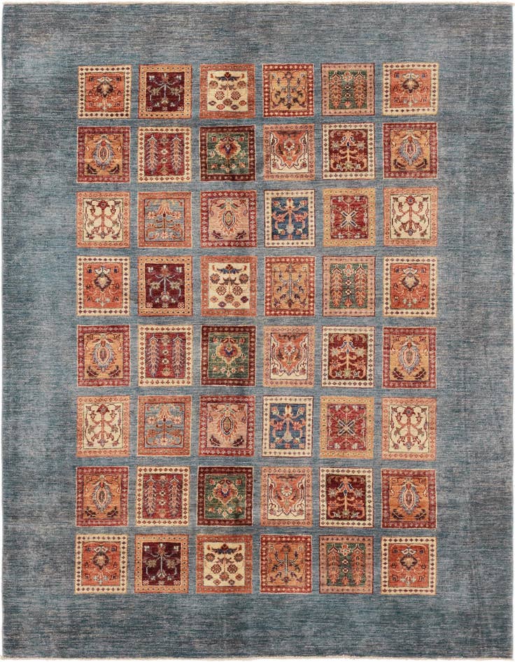Detail image of 5' 9 x 8' 1 Hand Knotted Ariana Ziegler Rug