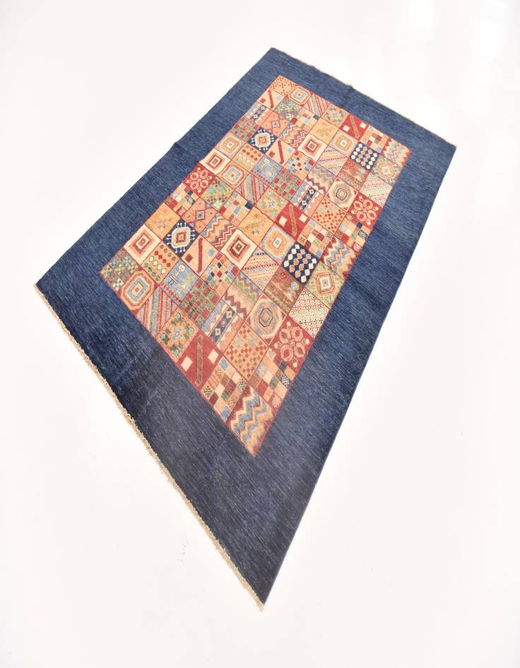 Detail image of 5' 3 x 7' 5  Hand Knotted Ariana Ziegler Rug