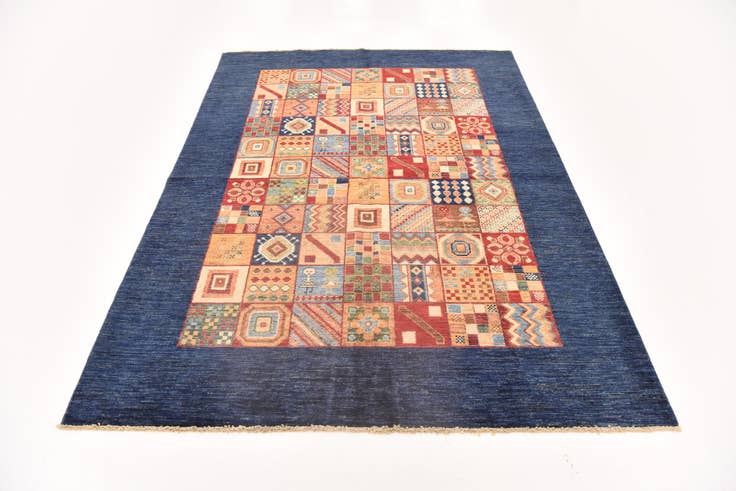 Detail image of 5' 3 x 7' 5 Hand Knotted Ariana Ziegler Rug