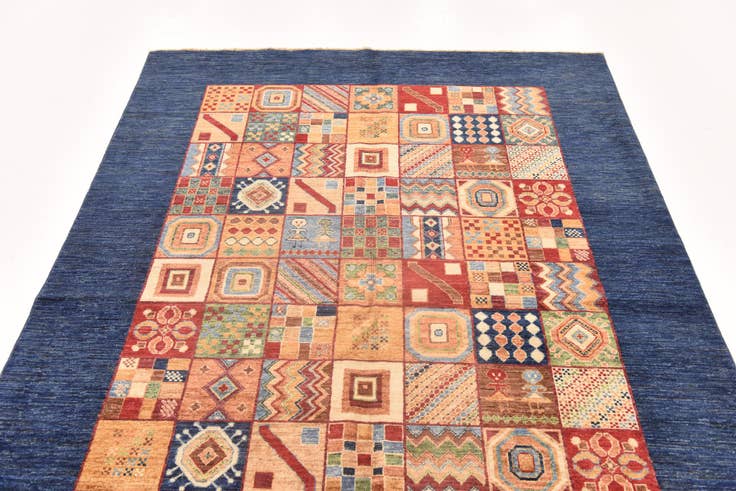 Detail image of 5' 3 x 7' 5 Hand Knotted Ariana Ziegler Rug