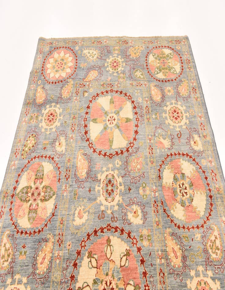 Detail image of 5' 7 x 7' 9  Hand Knotted Ariana Ziegler Oriental Rug