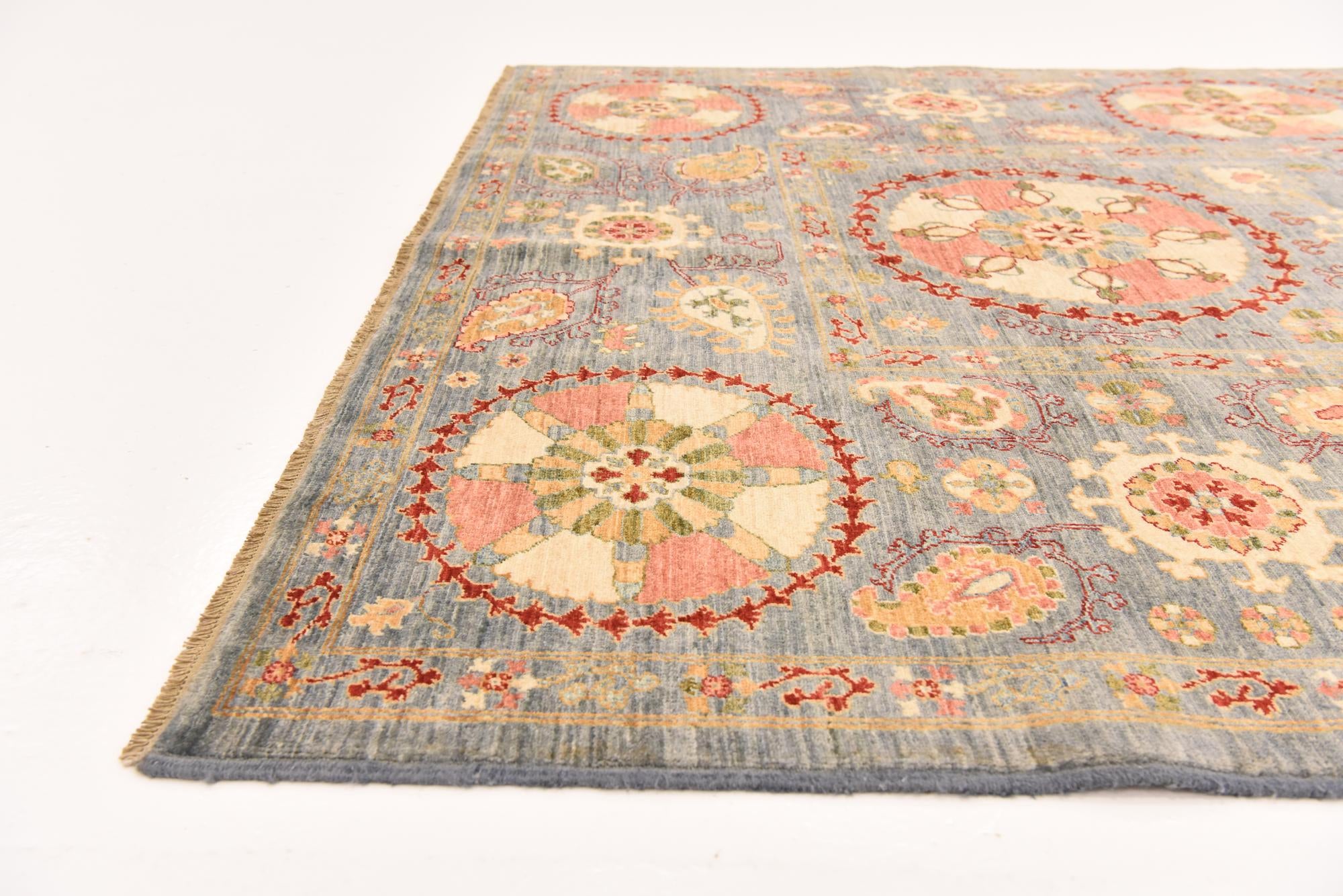 5' 7 x 7' 9 Hand Knotted Ariana Ziegler Oriental Rug