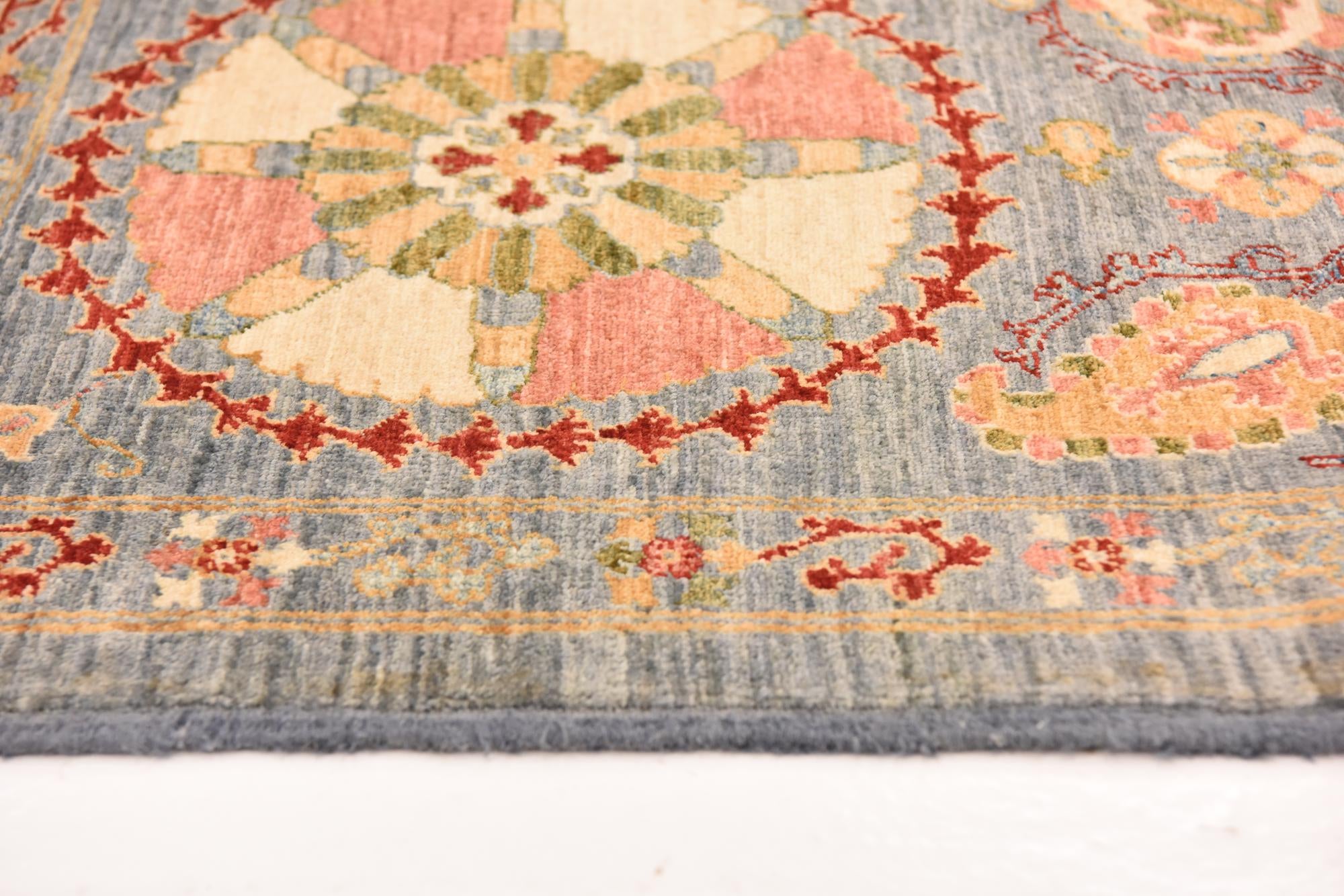 5' 7 x 7' 9 Hand Knotted Ariana Ziegler Oriental Rug
