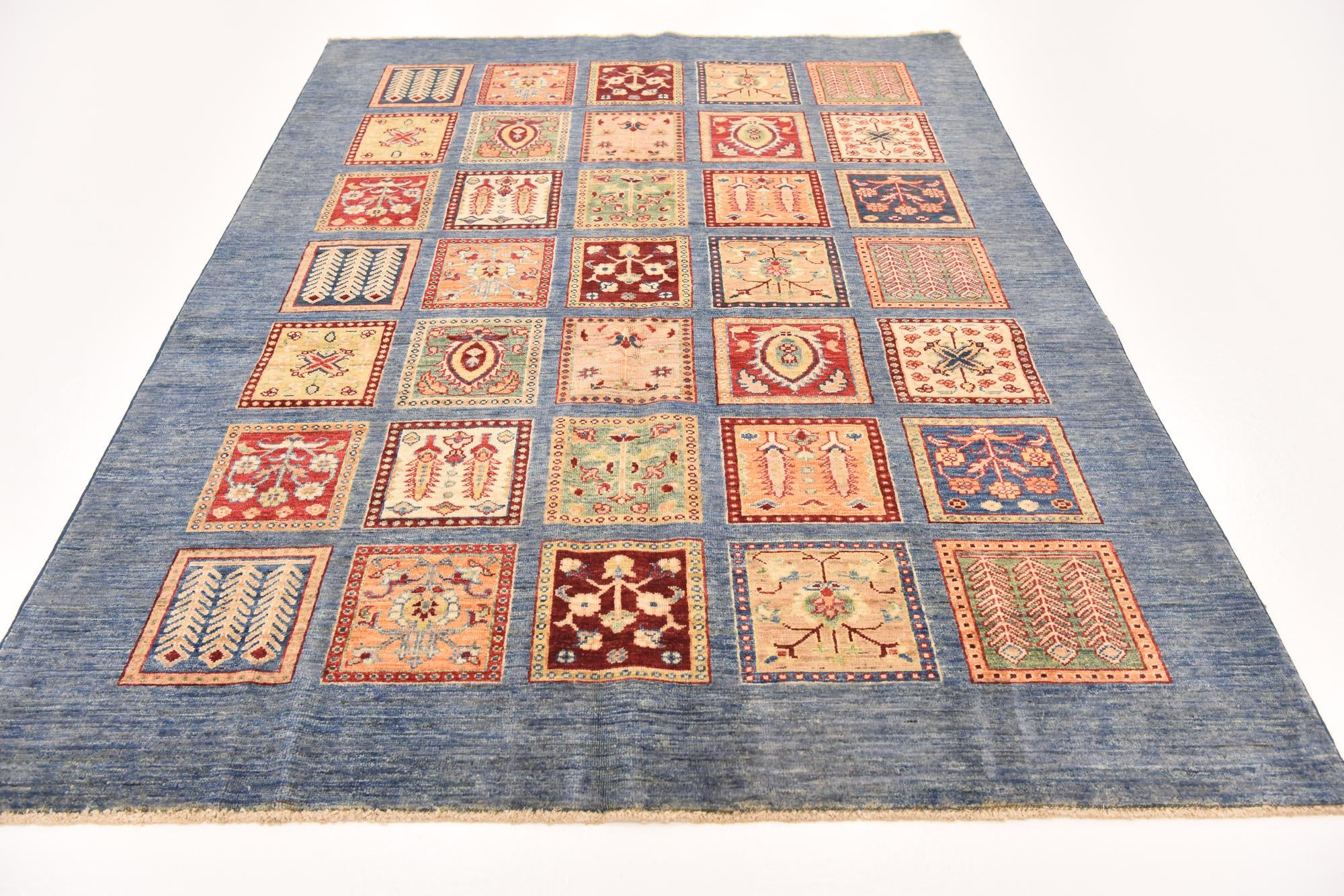 5' 2 x 6' 10 Hand Knotted Ariana Ziegler Rug