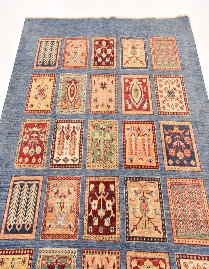 Detail image of 5' 2 x 6' 10 Hand Knotted Ariana Ziegler Rug