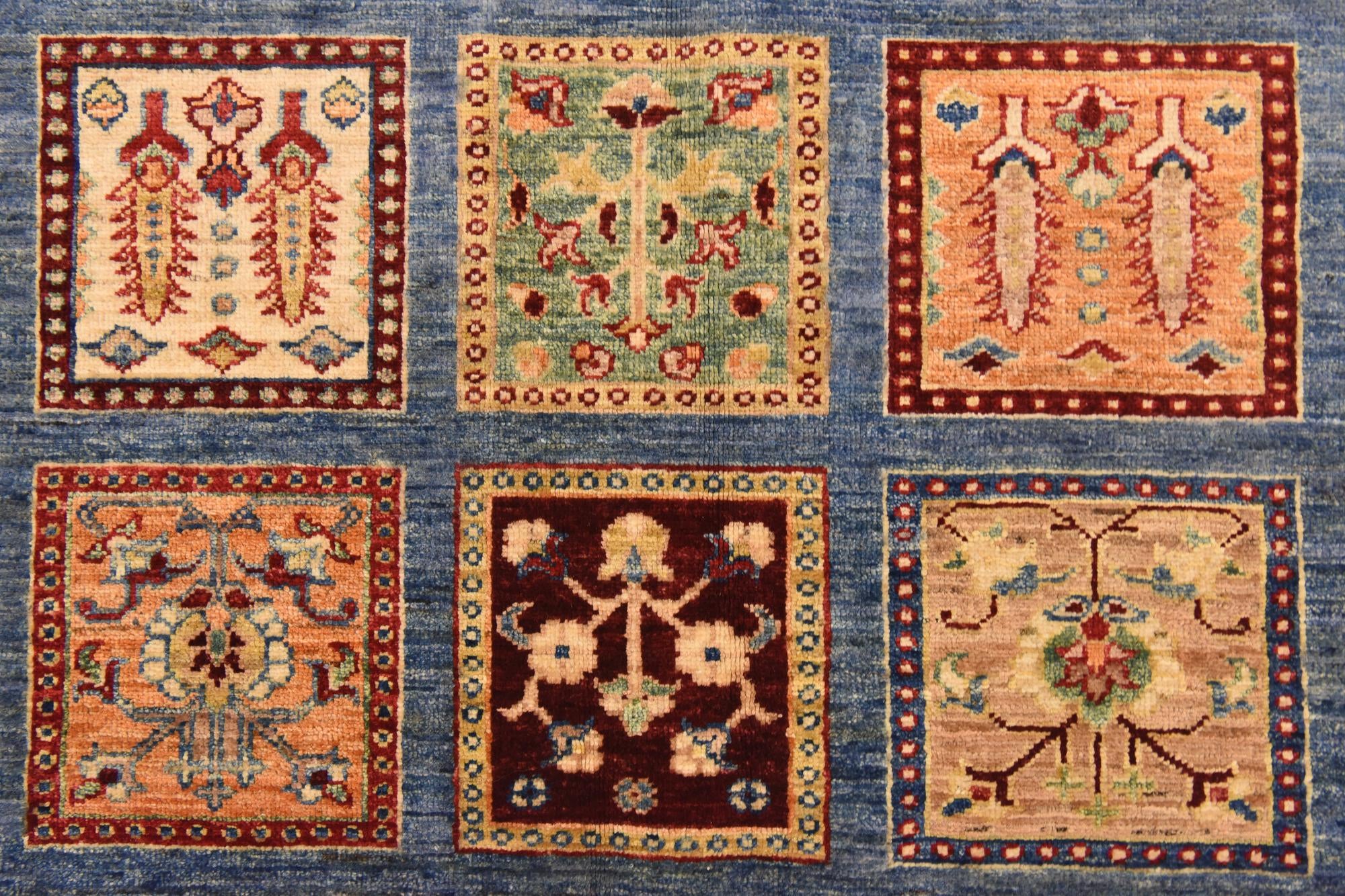 5' 2 x 6' 10 Hand Knotted Ariana Ziegler Rug