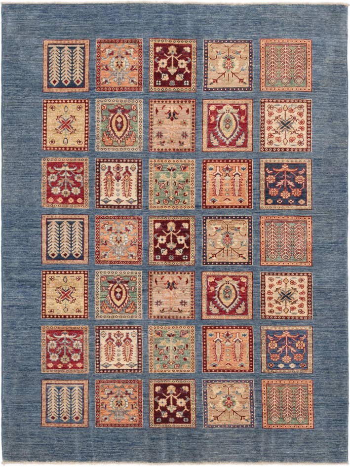 Detail image of 5' 2 x 6' 10 Hand Knotted Ariana Ziegler Rug