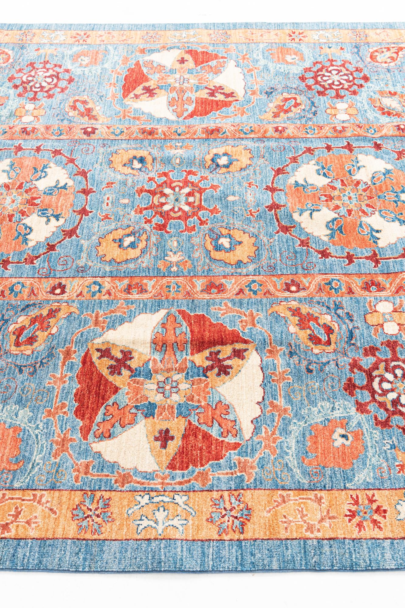6' 7 x 9' 7 Hand Knotted Ariana Ziegler Rug