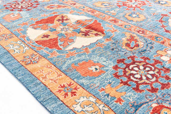 6' 7 x 9' 7 Hand Knotted Ariana Ziegler Rug