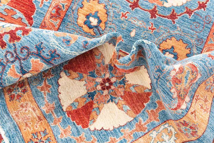 6' 7 x 9' 7 Hand Knotted Ariana Ziegler Rug