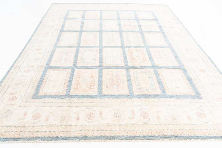 8' x 10' 5 Hand Knotted Ariana Ziegler Oriental Rug