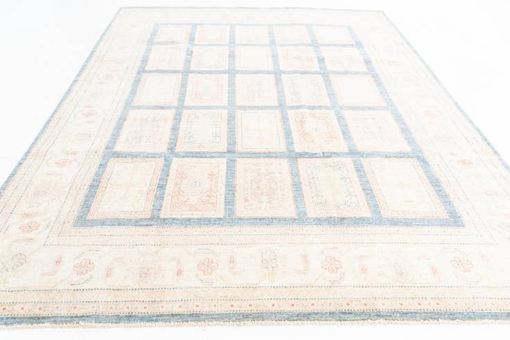 Detail image of 8' x 10' 5 Hand Knotted Ariana Ziegler Oriental Rug