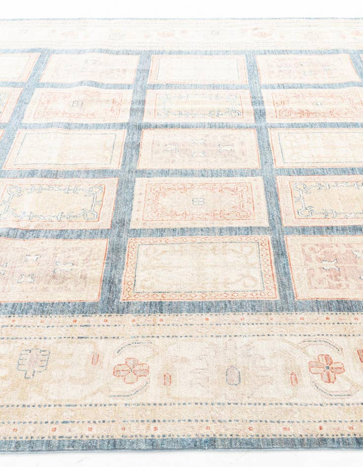 Detail image of 8' x 10' 5  Hand Knotted Ariana Ziegler Oriental Rug
