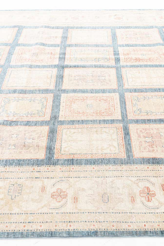 8' x 10' 5 Hand Knotted Ariana Ziegler Oriental Rug