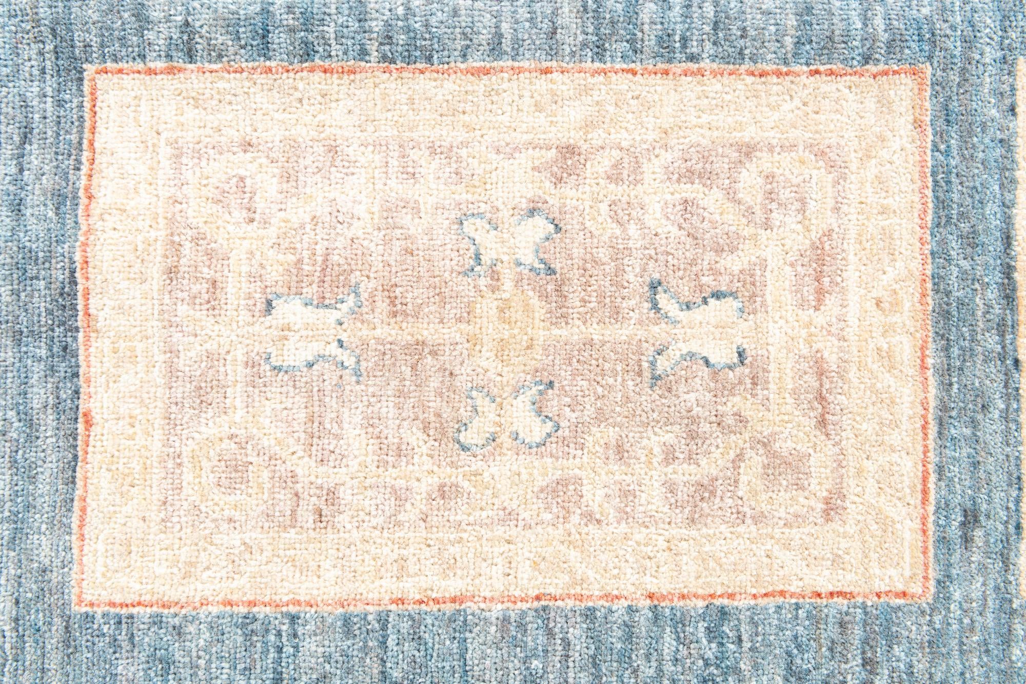 8' x 10' 5 Hand Knotted Ariana Ziegler Oriental Rug