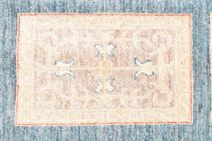 Detail image of 8' x 10' 5 Hand Knotted Ariana Ziegler Oriental Rug