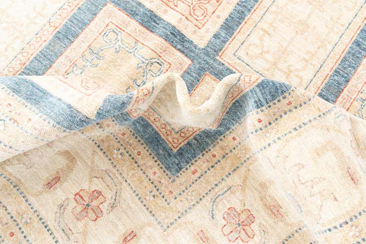 8' x 10' 5 Hand Knotted Ariana Ziegler Oriental Rug