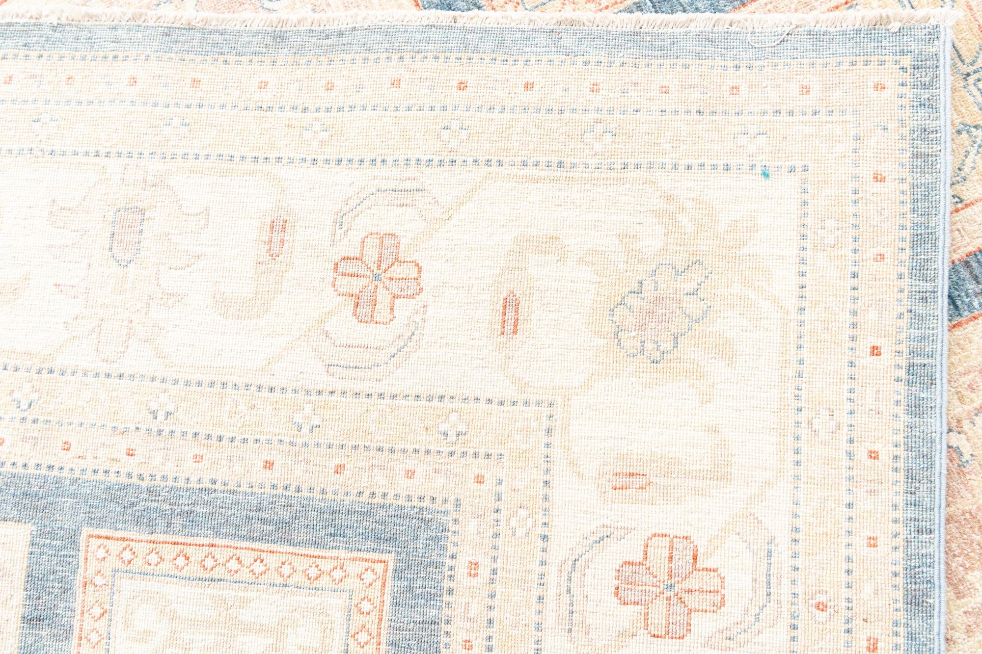 8' x 10' 5 Hand Knotted Ariana Ziegler Oriental Rug