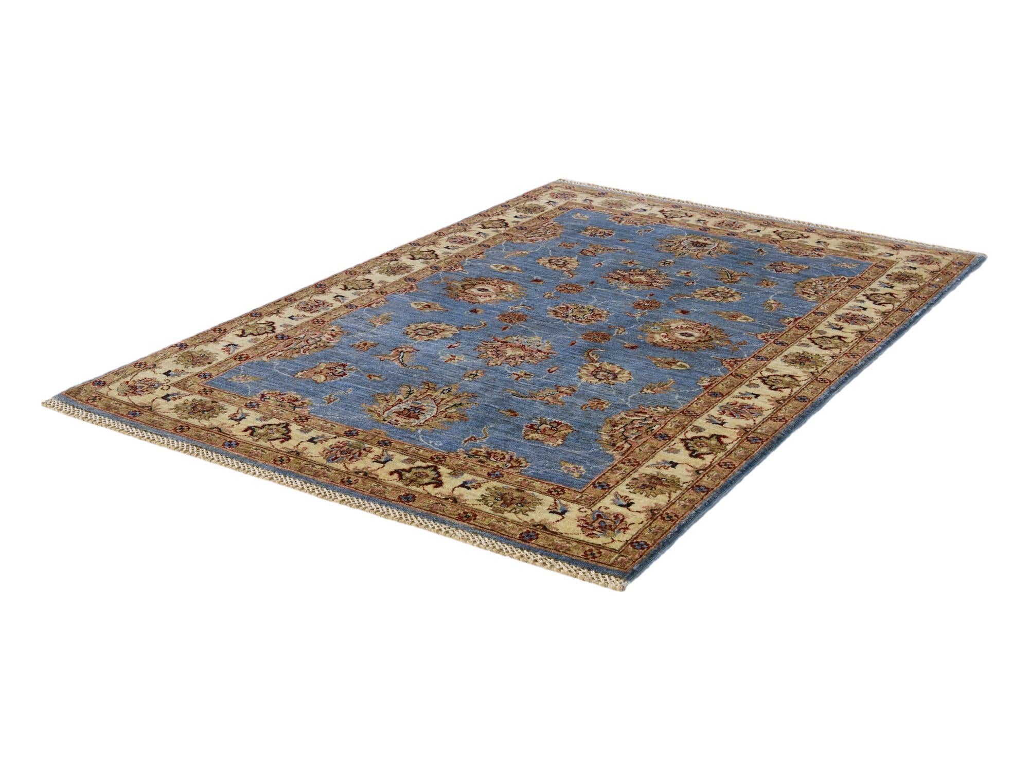 4' 1 x 6' Hand Knotted Ariana Ziegler Rug