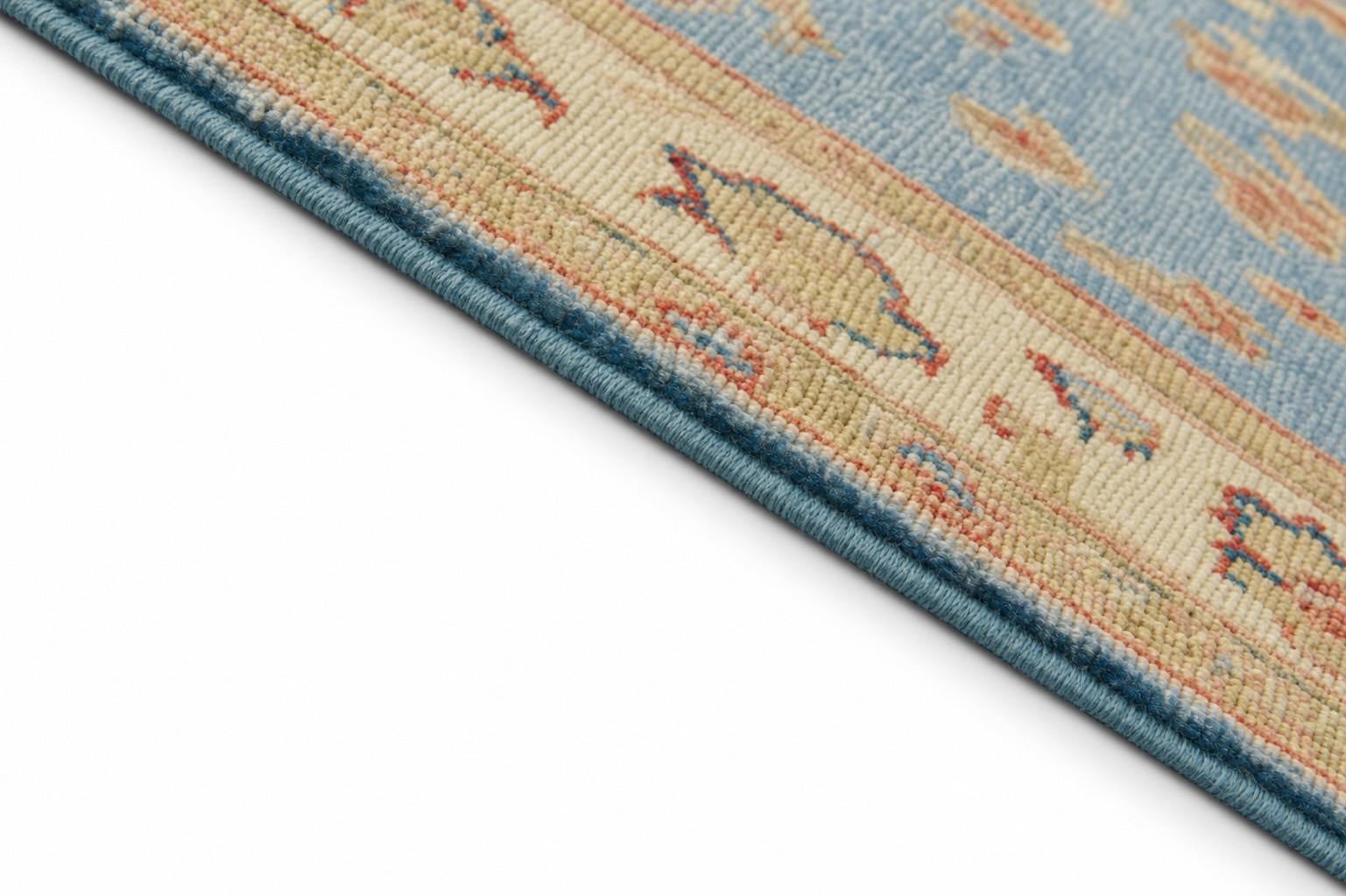 Detail image 8 of 12: 4' 1 x 6' Hand Knotted Ariana Ziegler Rug