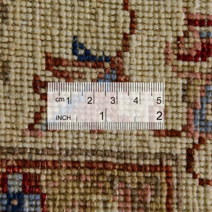 Detail image of 4' 1 x 6' Hand Knotted Ariana Ziegler Rug