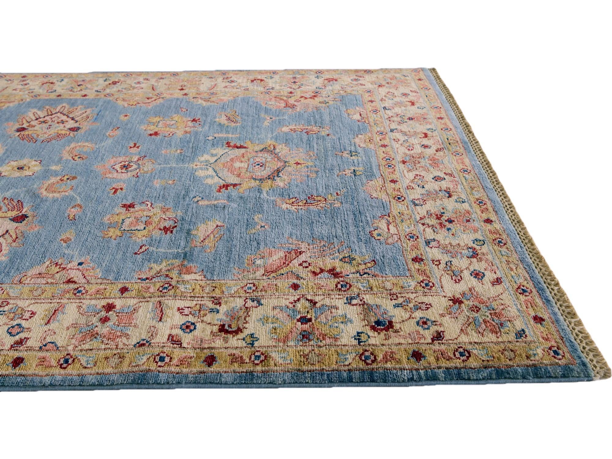 4' 1 x 5' 8 Hand Knotted Ariana Ziegler Rug