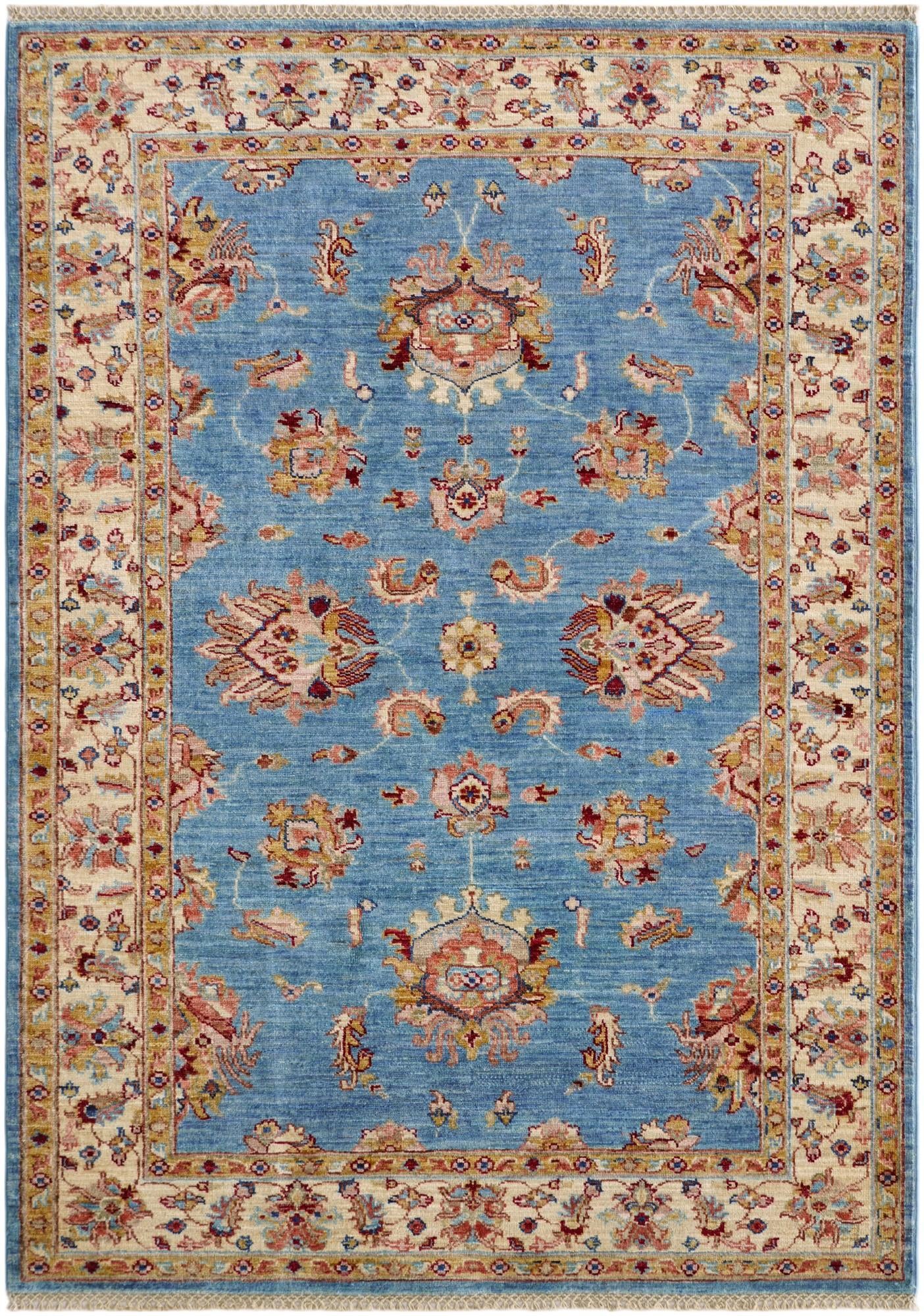 4' 1 x 5' 8 Hand Knotted Ariana Ziegler Rug