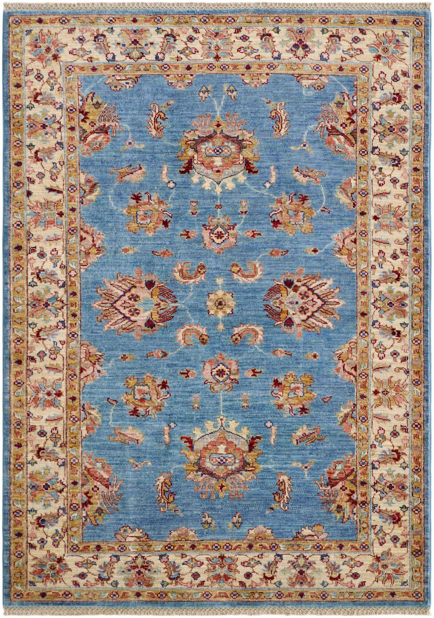 4' 1 x 5' 8 Hand Knotted Ariana Ziegler Rug