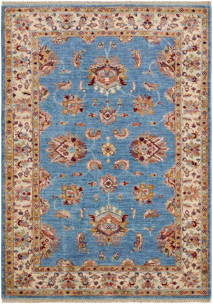 4' 1 x 5' 8 Hand Knotted Ariana Ziegler Rug