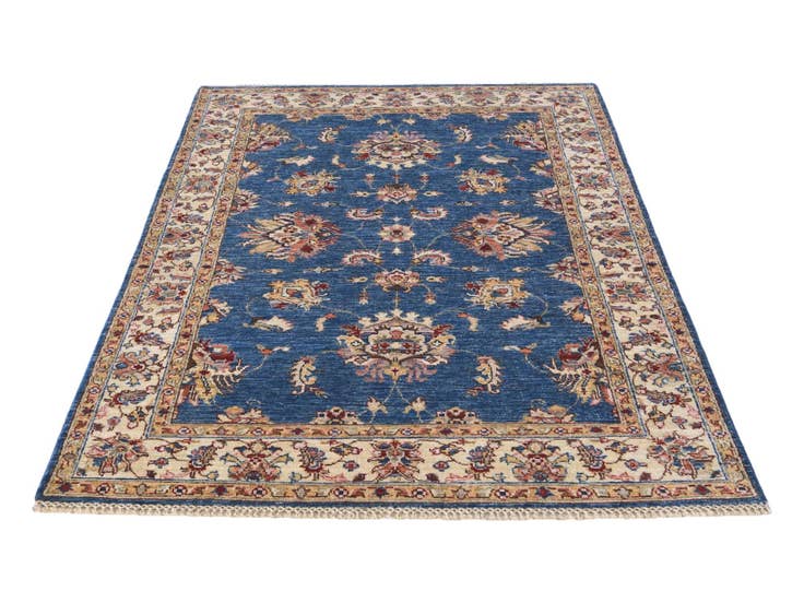 Detail image of 4' x 6' 4 Hand Knotted Ariana Ziegler Rug