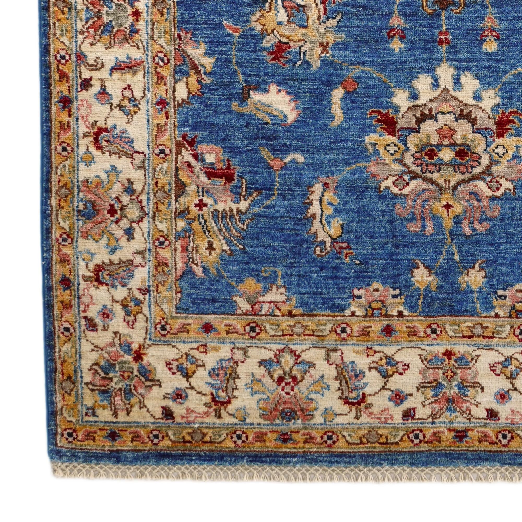 4' x 6' 4 Hand Knotted Ariana Ziegler Rug