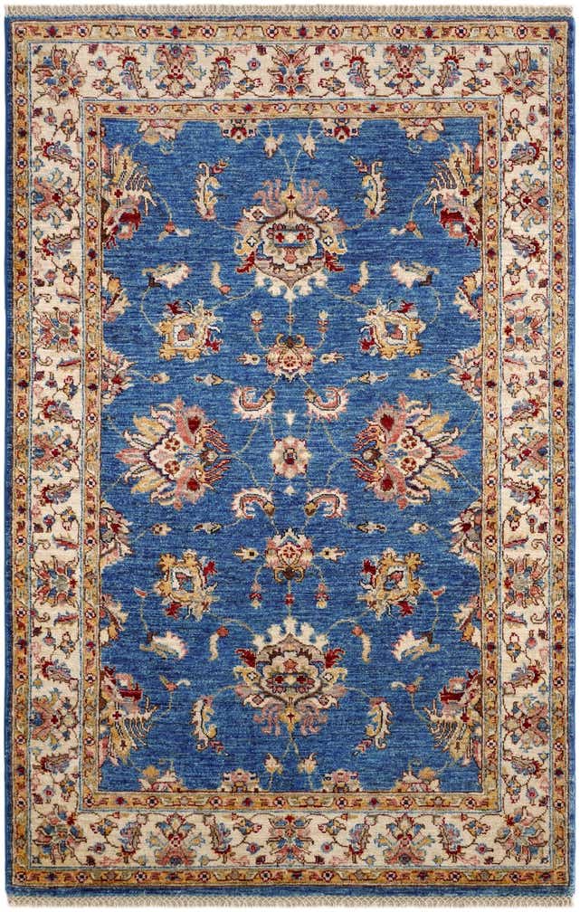 4' x 6' 4 Hand Knotted Ariana Ziegler Rug