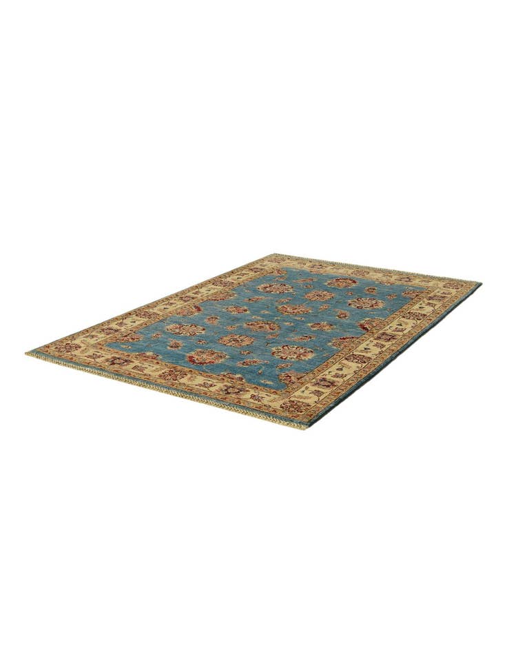 Detail image of 4' 2 x 6' 2 Hand Knotted Ariana Ziegler Rug