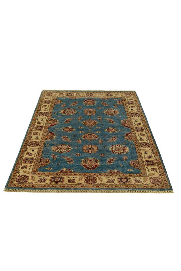 Detail image of 4' 2 x 6' 2 Hand Knotted Ariana Ziegler Rug