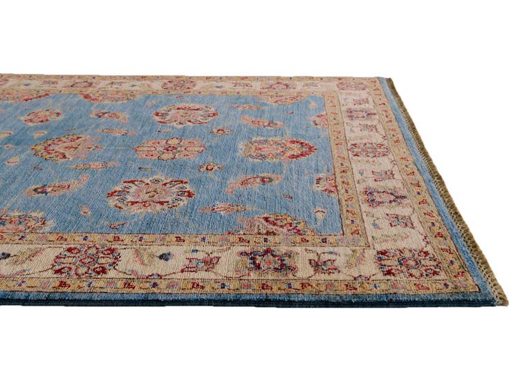 Detail image of 4' 2 x 6' 2 Hand Knotted Ariana Ziegler Rug