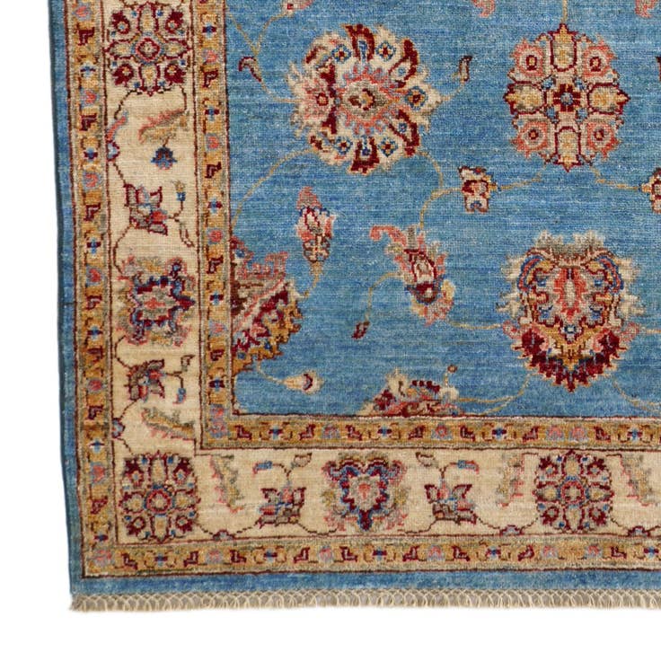Detail image of 4' 2 x 6' 2 Hand Knotted Ariana Ziegler Rug