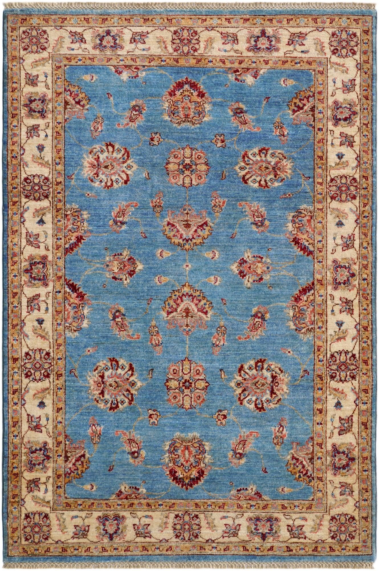 4' 2 x 6' 2 Hand Knotted Ariana Ziegler Rug
