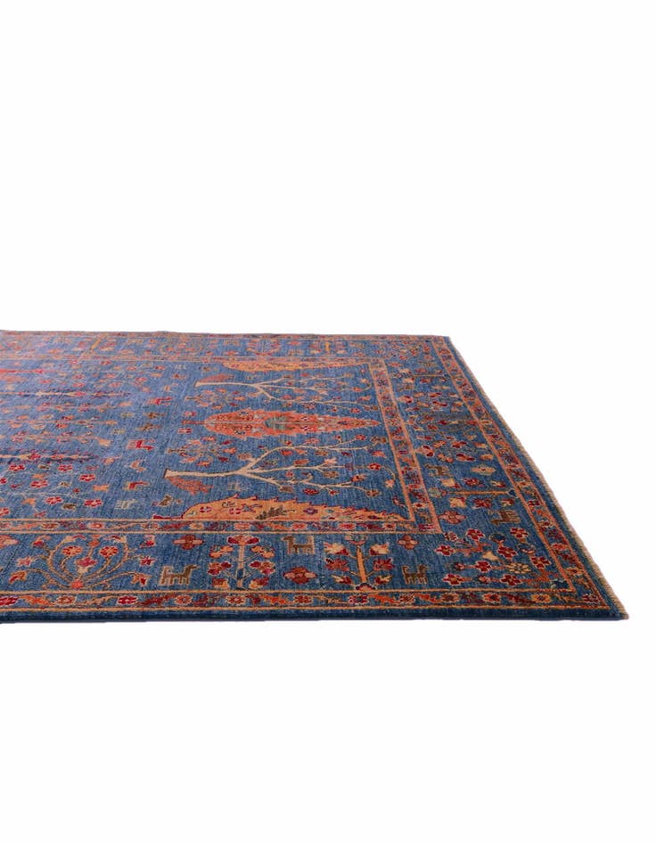 Detail image of 4' 11 x 6' 11 Hand Knotted Ariana Ziegler Rug