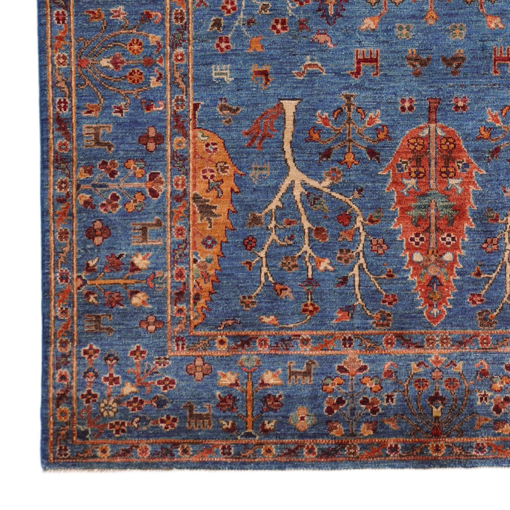 4' 11 x 6' 11 Hand Knotted Ariana Ziegler Rug