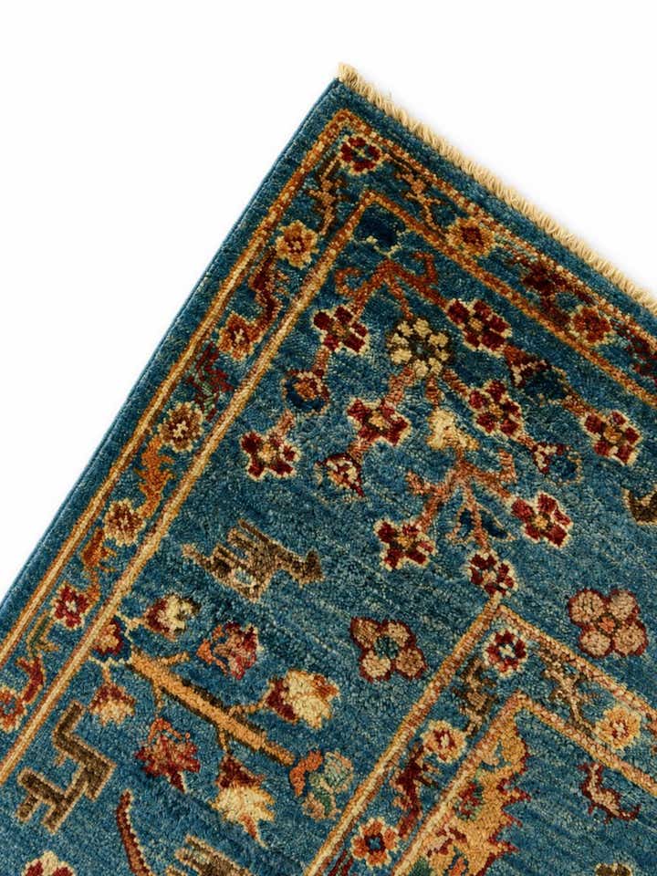 4' 11 x 6' 11 Hand Knotted Ariana Ziegler Rug